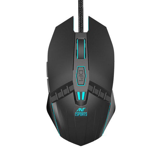 GM50 High-Precision Wired Optical Gaming Mouse Black
