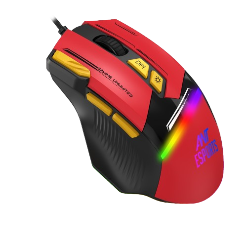 High-End RGB Wired Optical Ergonomic Gaming Mouse