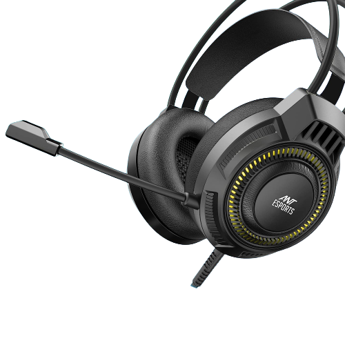 H580 Pro RGB Gaming Headset with Microphone - Black
